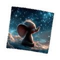 Brillenputztuch Elefant