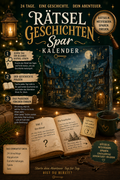 Adventskalender A6 - Rätselgeschichten Spar-Kalender