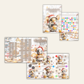 Sparchallenge Farbdoku Adventskalender A6 *matt foliert* Challengeset