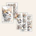 Sparchallenge Katzen A6 *matt foliert* Jahreschallenge