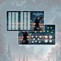 Sparchallenge Sternenhimmel Häschen A7 *matt foliert* 3er Klappkarte