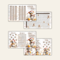 Sparchallenge Weihnachtsbingo A6 *matt foliert* Challengeset