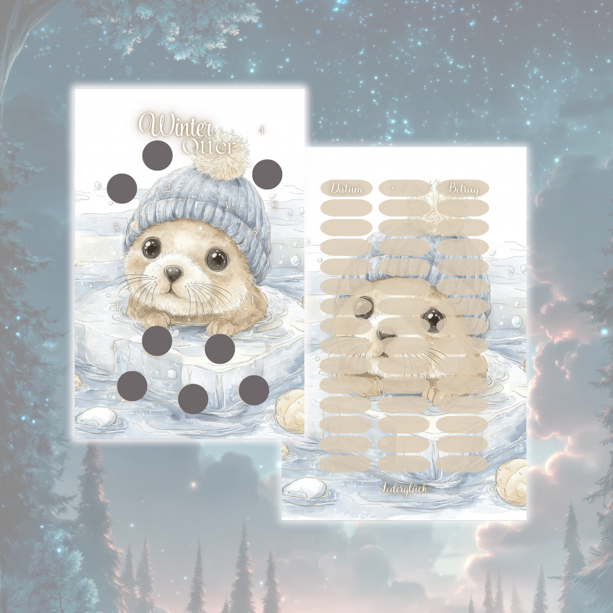 Sparchallenge Winterotter A7 *matt foliert* Einzelchallenge